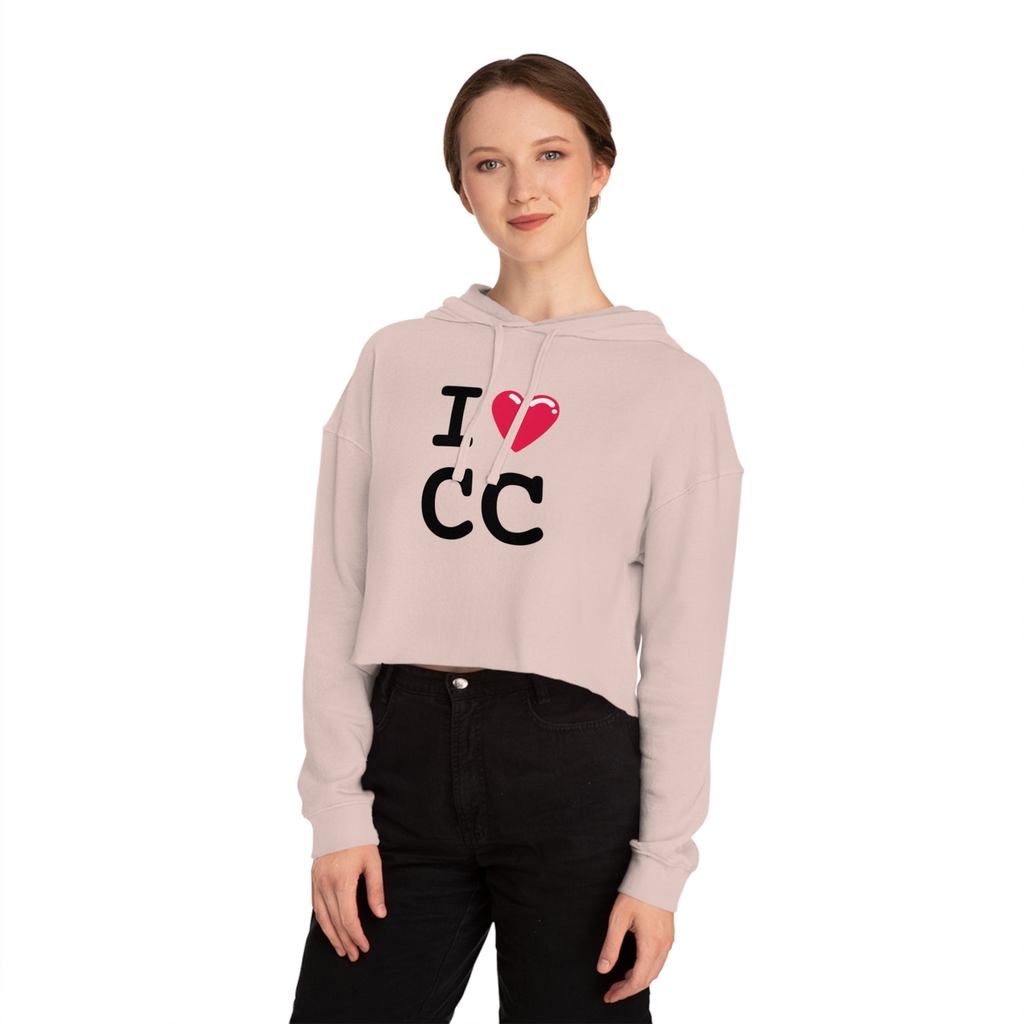 Crowd Control - Women’s Cropped Hooded Sweatshirt