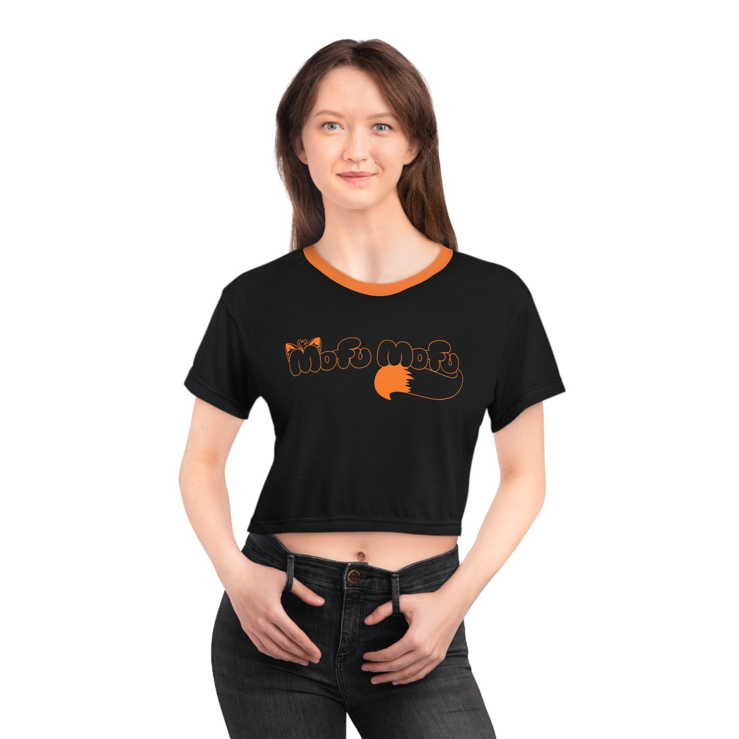 ProtonJon - Crop Tee - Mofu Mofu (Outline) - TantrumCollectibles.com