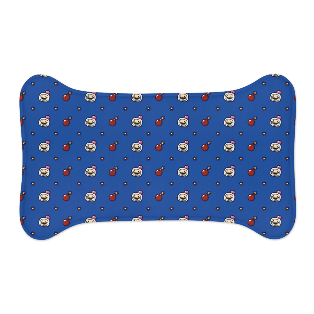 Vswed - Pet Feeding Mats - Blue Teeth & Bomb - TantrumCollectibles.com