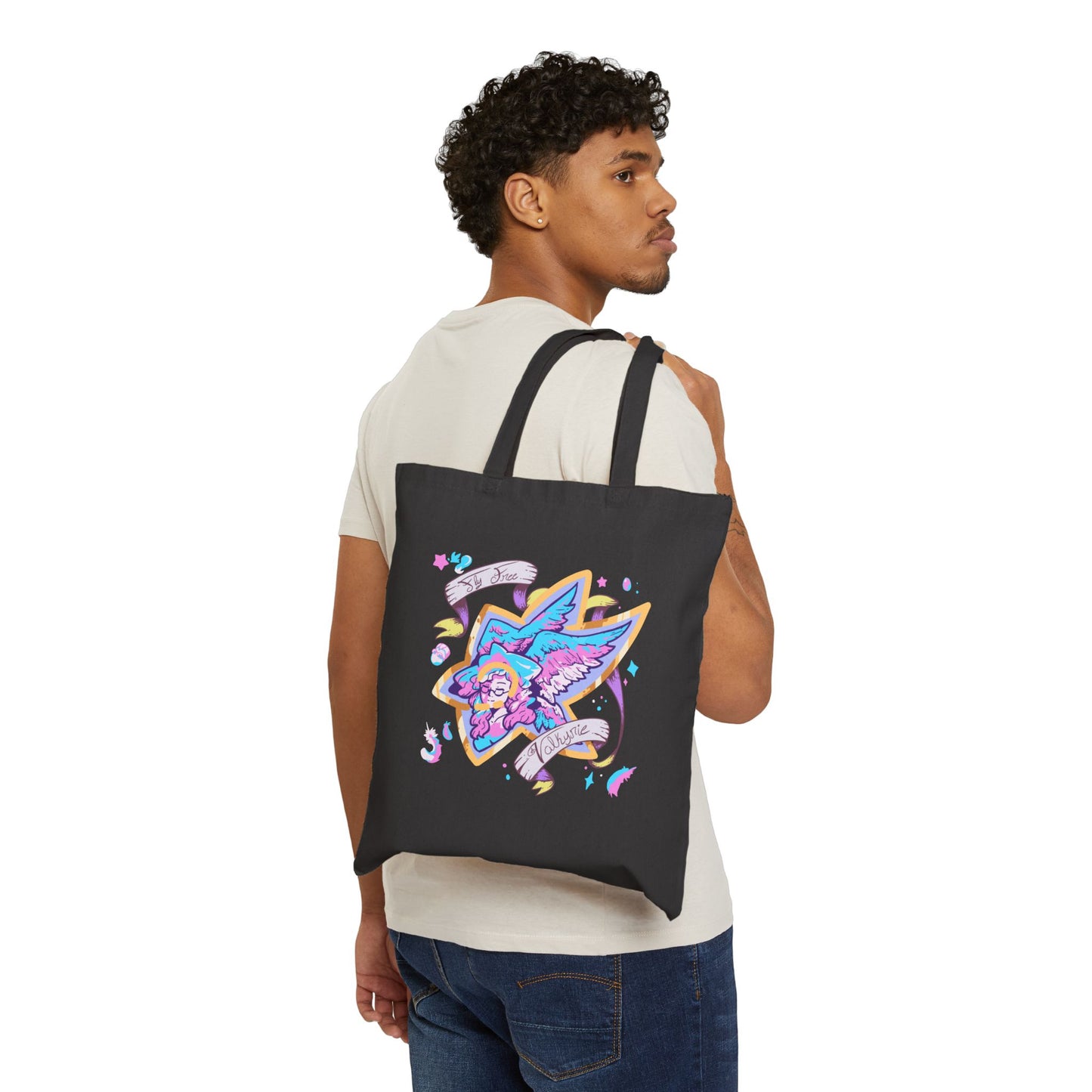 ProtonJon - Tote Bag - Trans Pride Wingstar