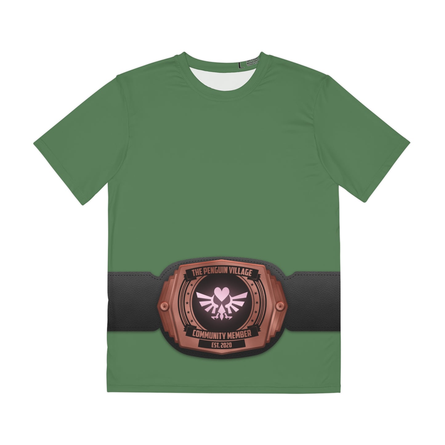 AlexNorimaki - All-Over Print Crew Neck Tee - Community Belt