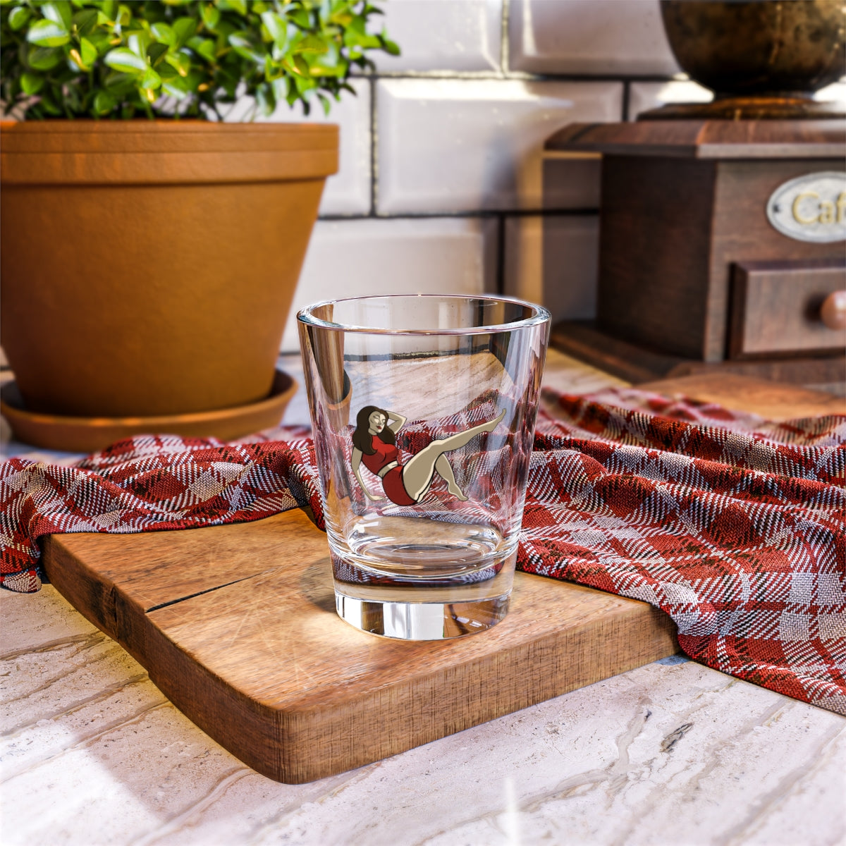 TheSpaceVixen - Shot Glass - Pauline