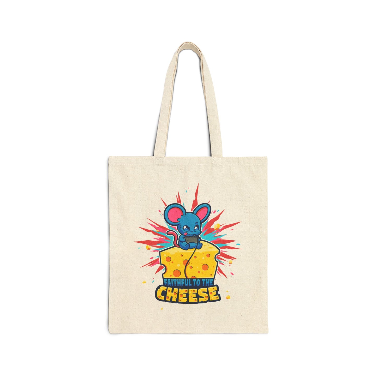 MrMightyMouse - Tote Bag - Faithful to the Cheese
