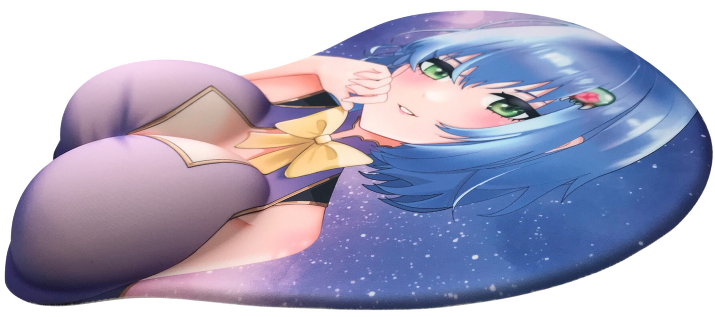 Kiara_TV - 3D Mouse Pad With Wrist Support