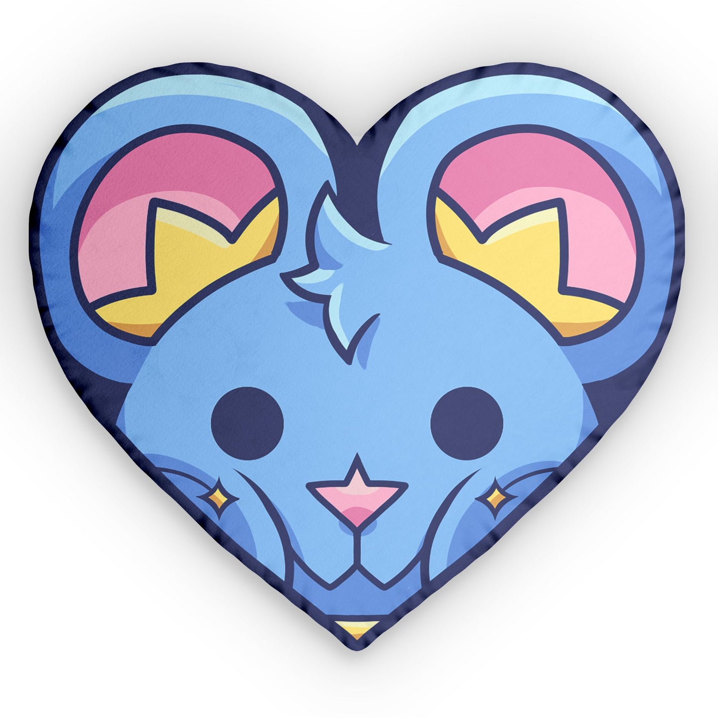 JoshJepson - Custom Shaped Pillows - Astro Heart