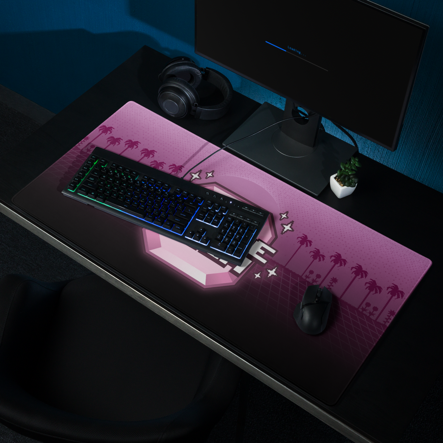 Emidivergent - Gaming Pad - You're A Gem (Pink/Black)