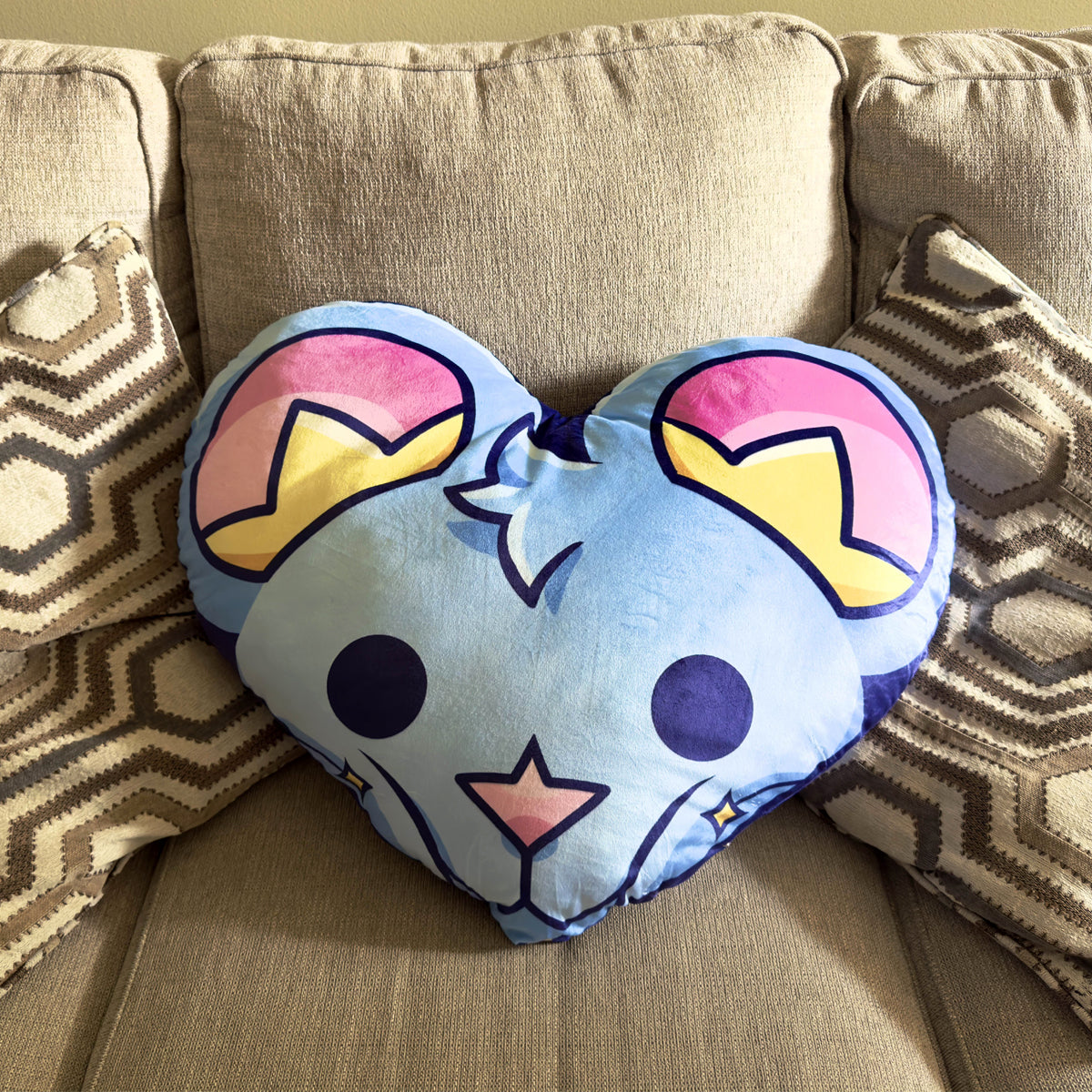 JoshJepson - Custom Shaped Pillows - Astro Heart