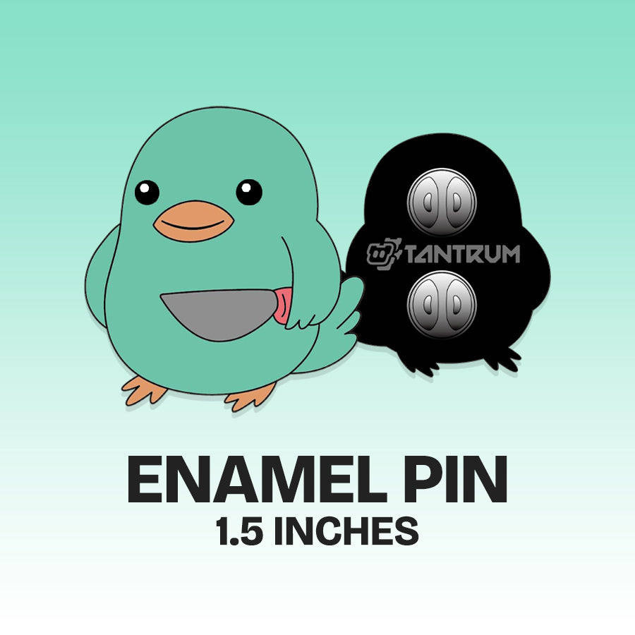Kelpsey - Enamel Pin - Knife Birb