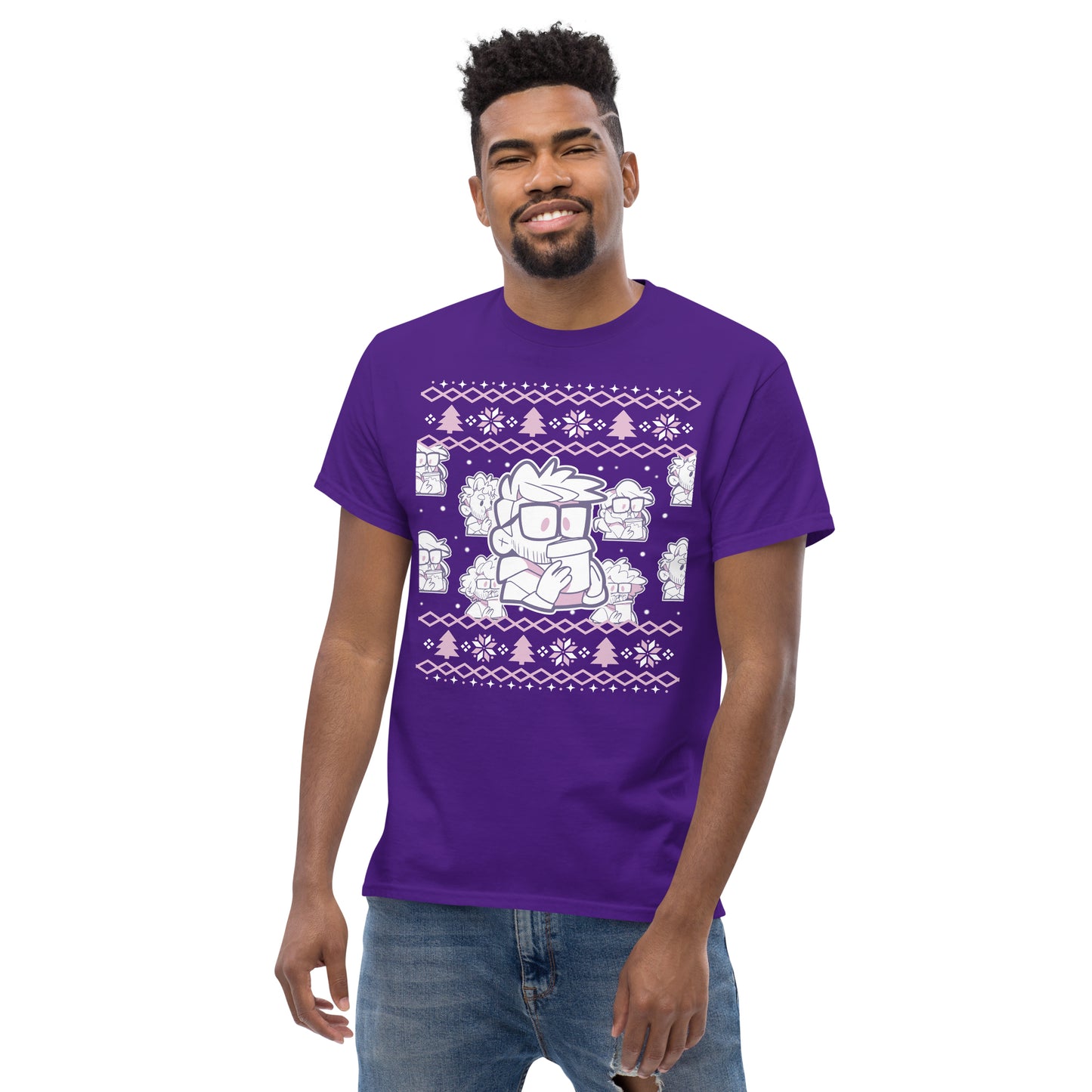 LaughingboyLP - Unisex Holiday Tee - Holiday Crew