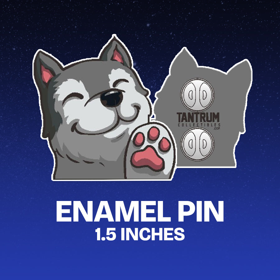 Lobosjr - Enamel Pin - Wave