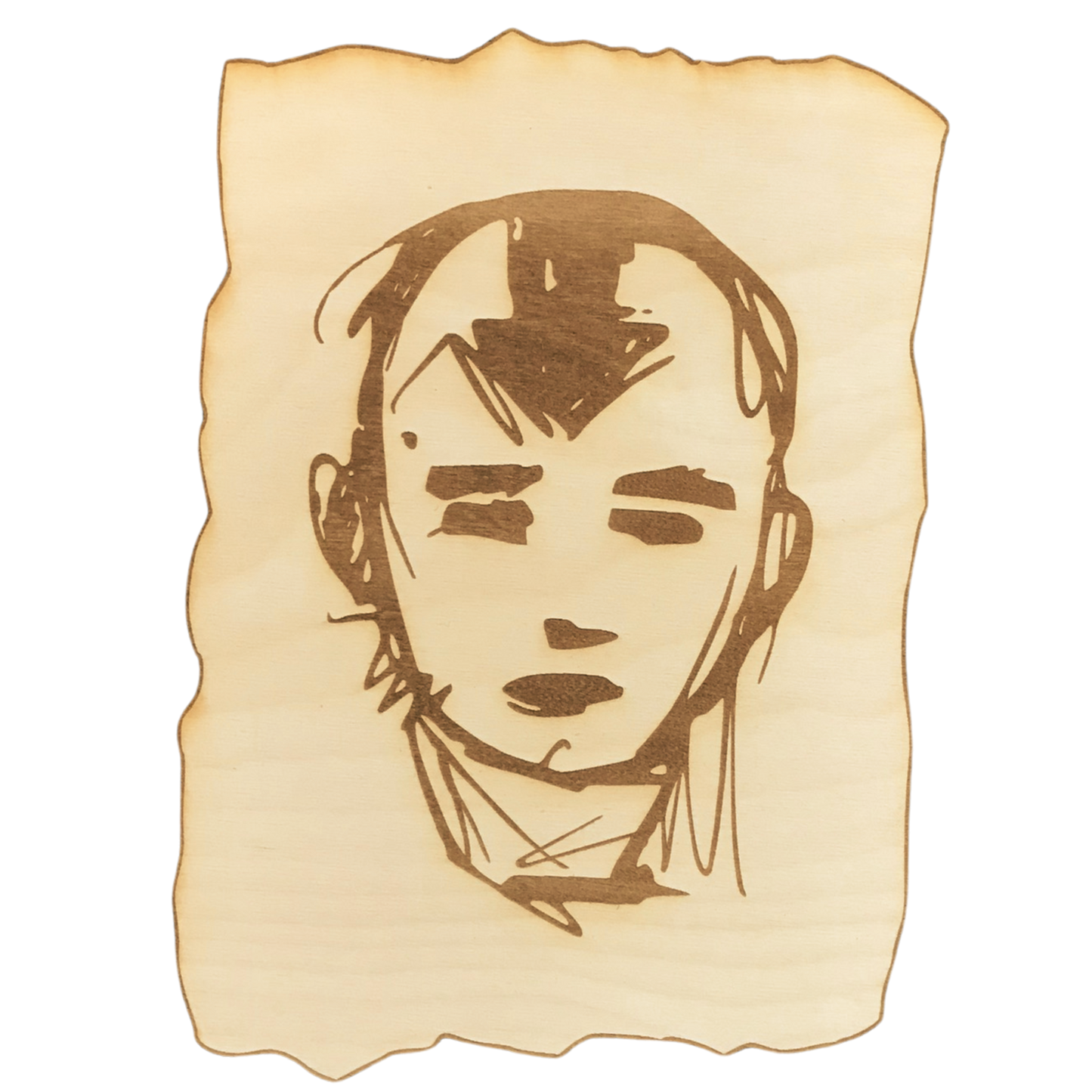 Avatar the Last Airbender - Live Action - Aang Wooden Wanted Poster