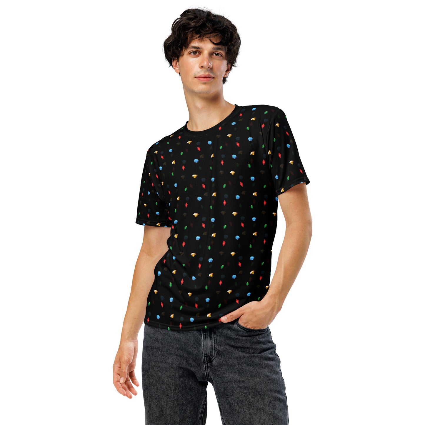Emidivergent - Crew Neck Tee - Gem Assortment