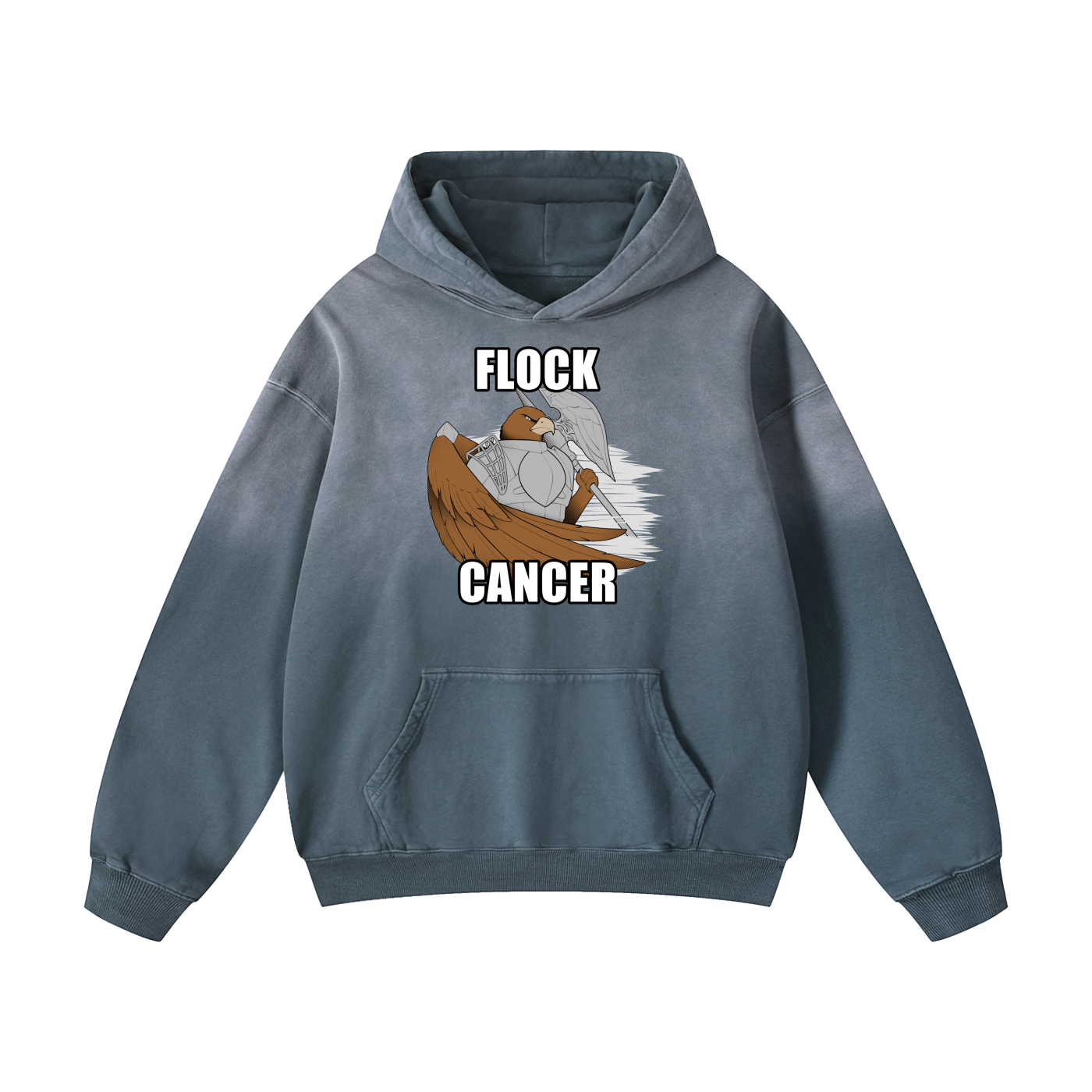 Lobosjr - Heavyweight Sunfade Oversized Hoodie - Flock Cancer - TantrumCollectibles.com