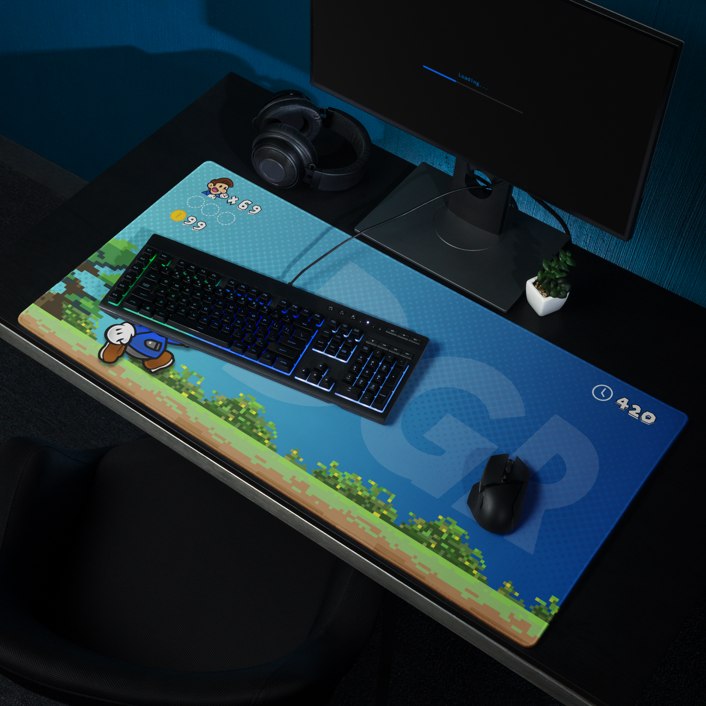 DGR_Dave - Gaming Pad - Paper Dave