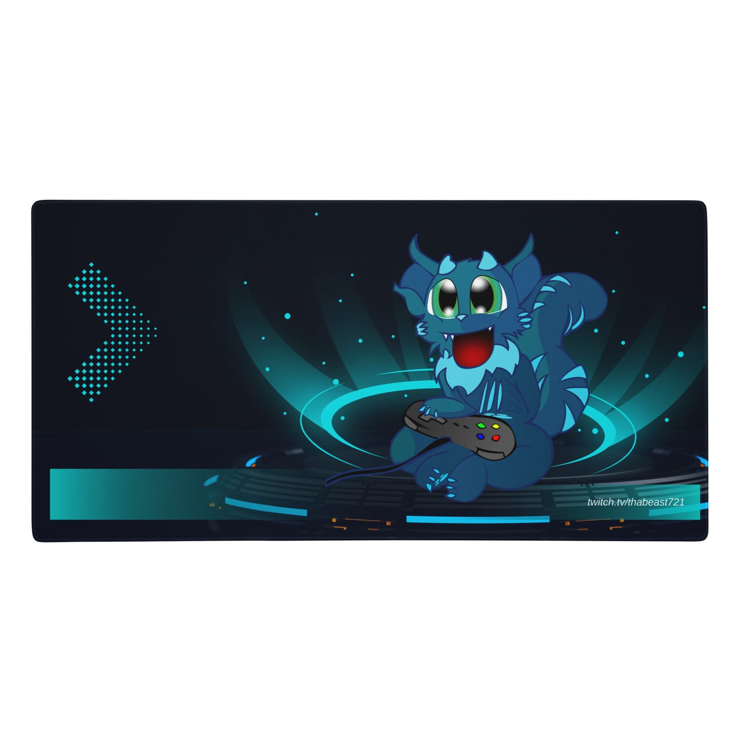 ThaBeast - Gaming Pad - Gamer Blue Guy