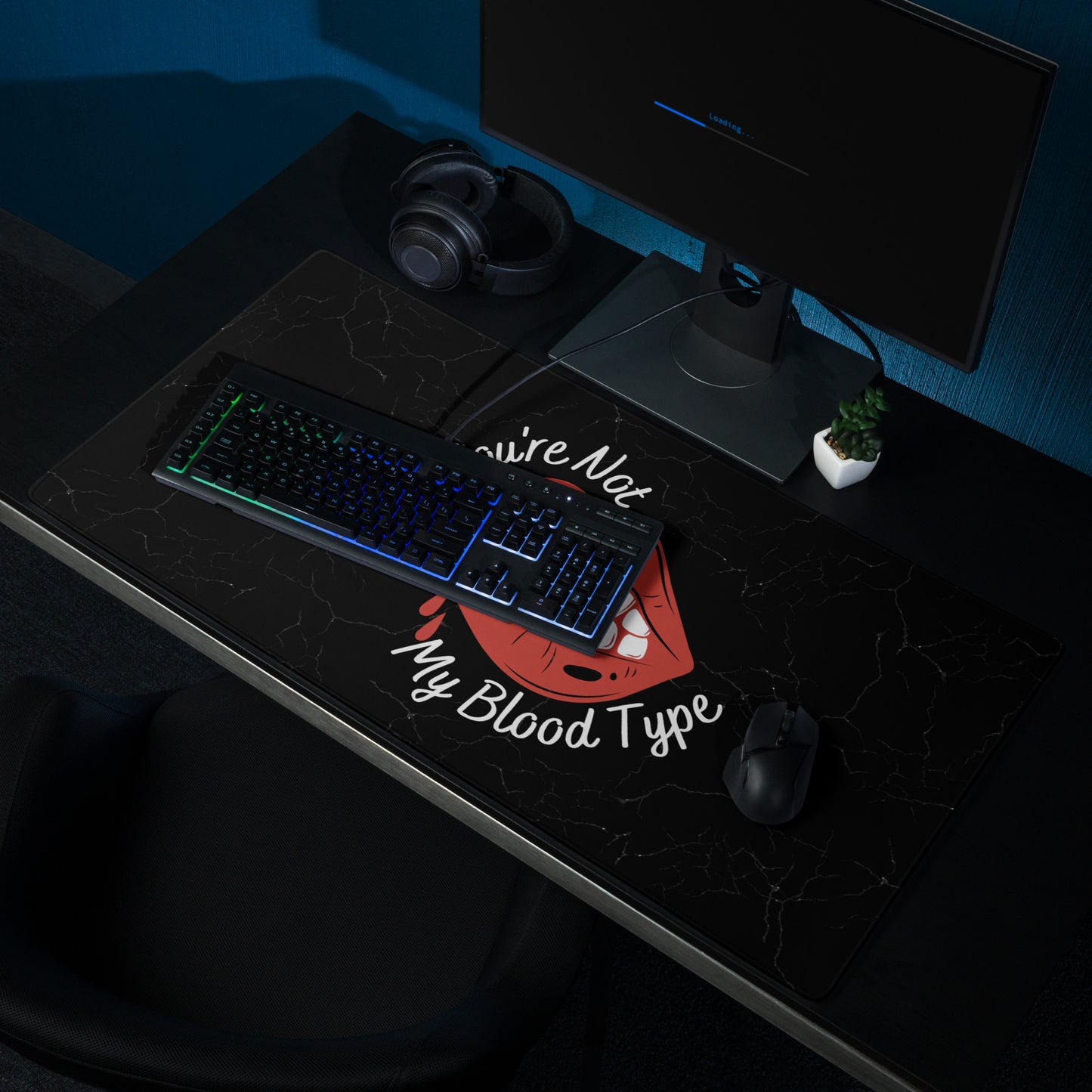 VroniQ - Gaming Pad - Blood Type