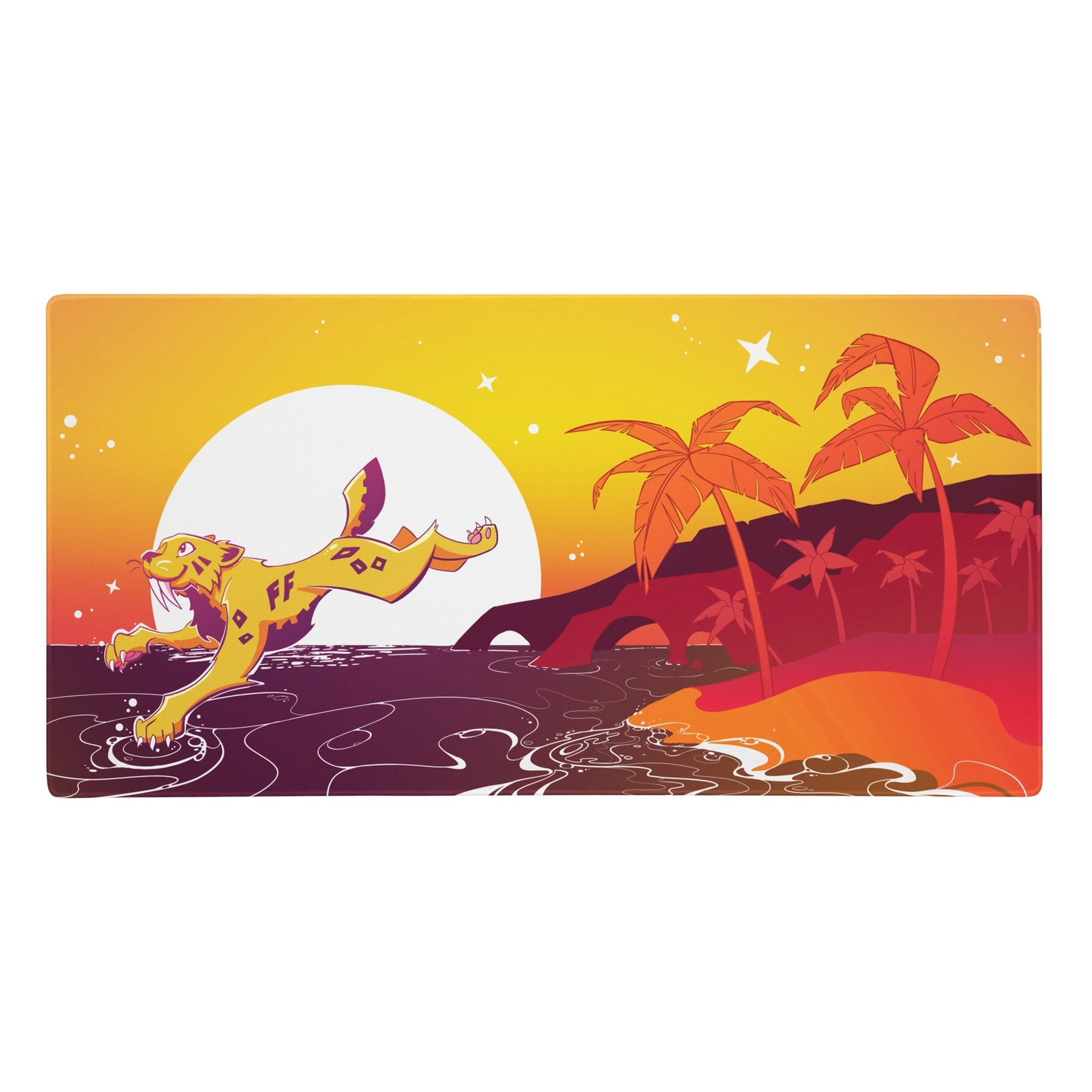 Frame Fatales - Gaming Pad - Sunset