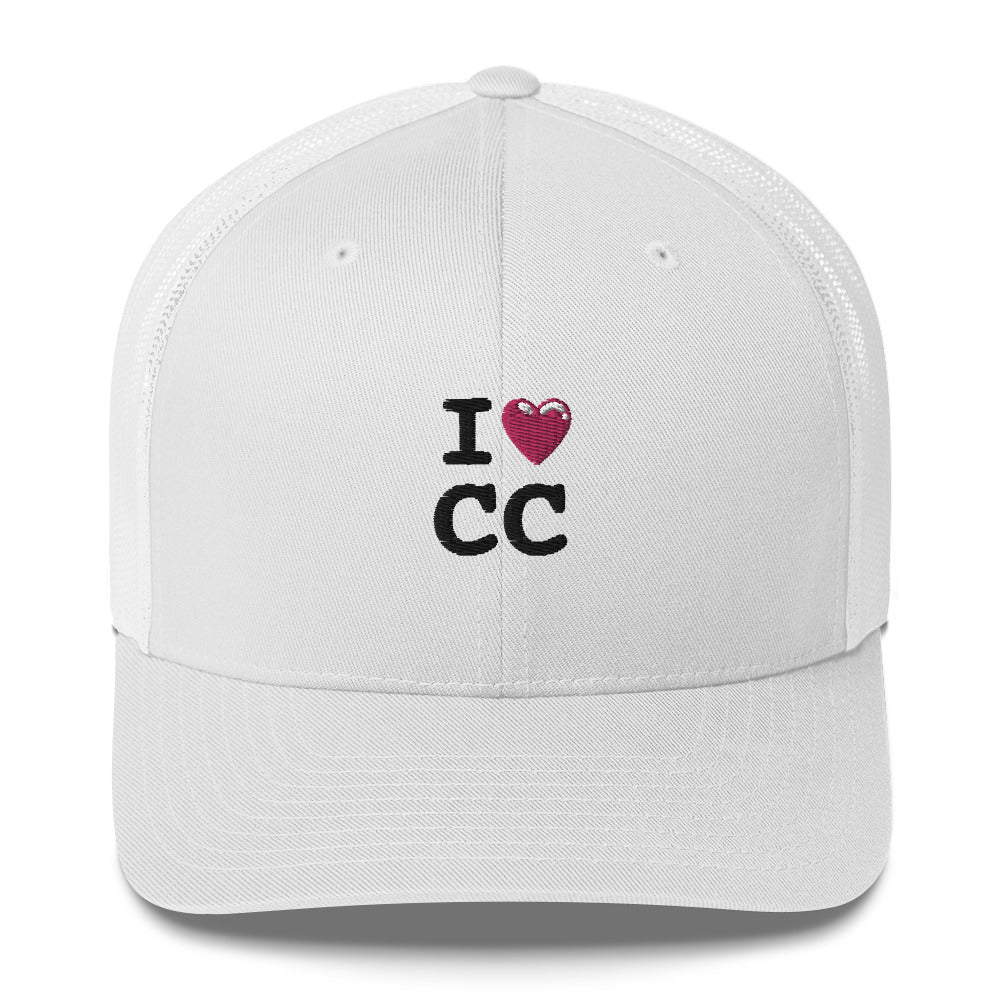 Crowd Control - Trucker Cap - I Heart CC