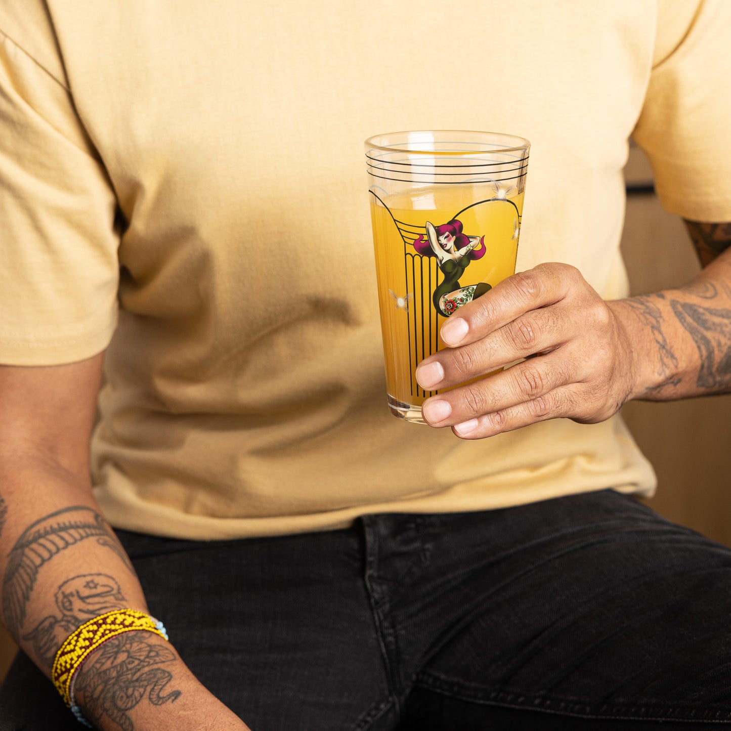 TheSpaceVixen - Shaker Pint Glass - Great Fairy