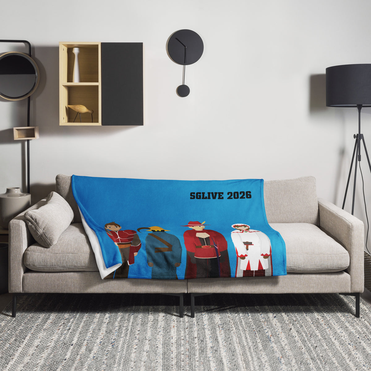 SpeedGaming Live 2026 - Plush Blanket - Wheezer x Final Fantasy - TantrumCollectibles.com