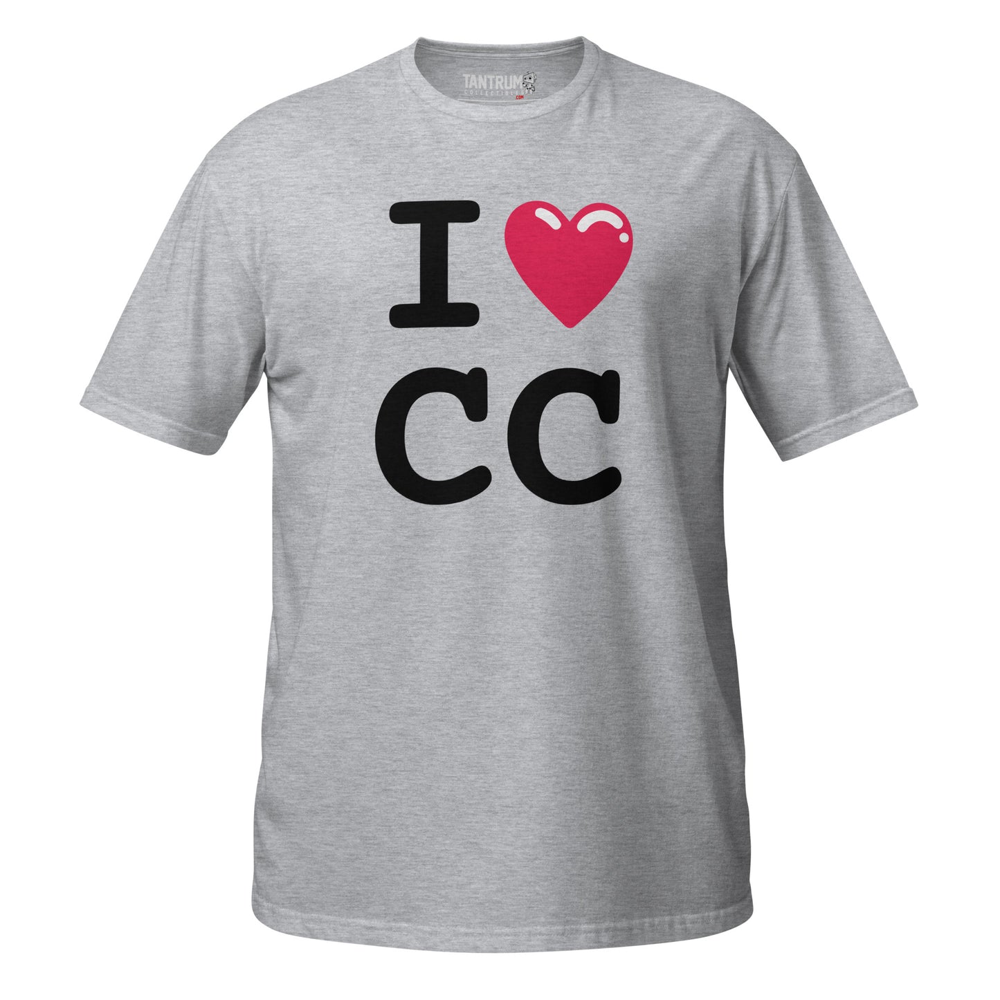 Crowd Control - Short-Sleeve Unisex T-Shirt - I Heart CC