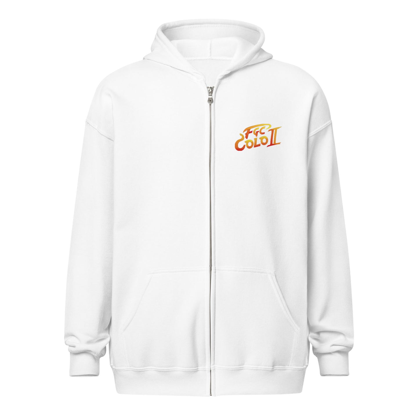 FGC Colosseum - Embroidered Unisex Zip Hoodie - FGC Colo II