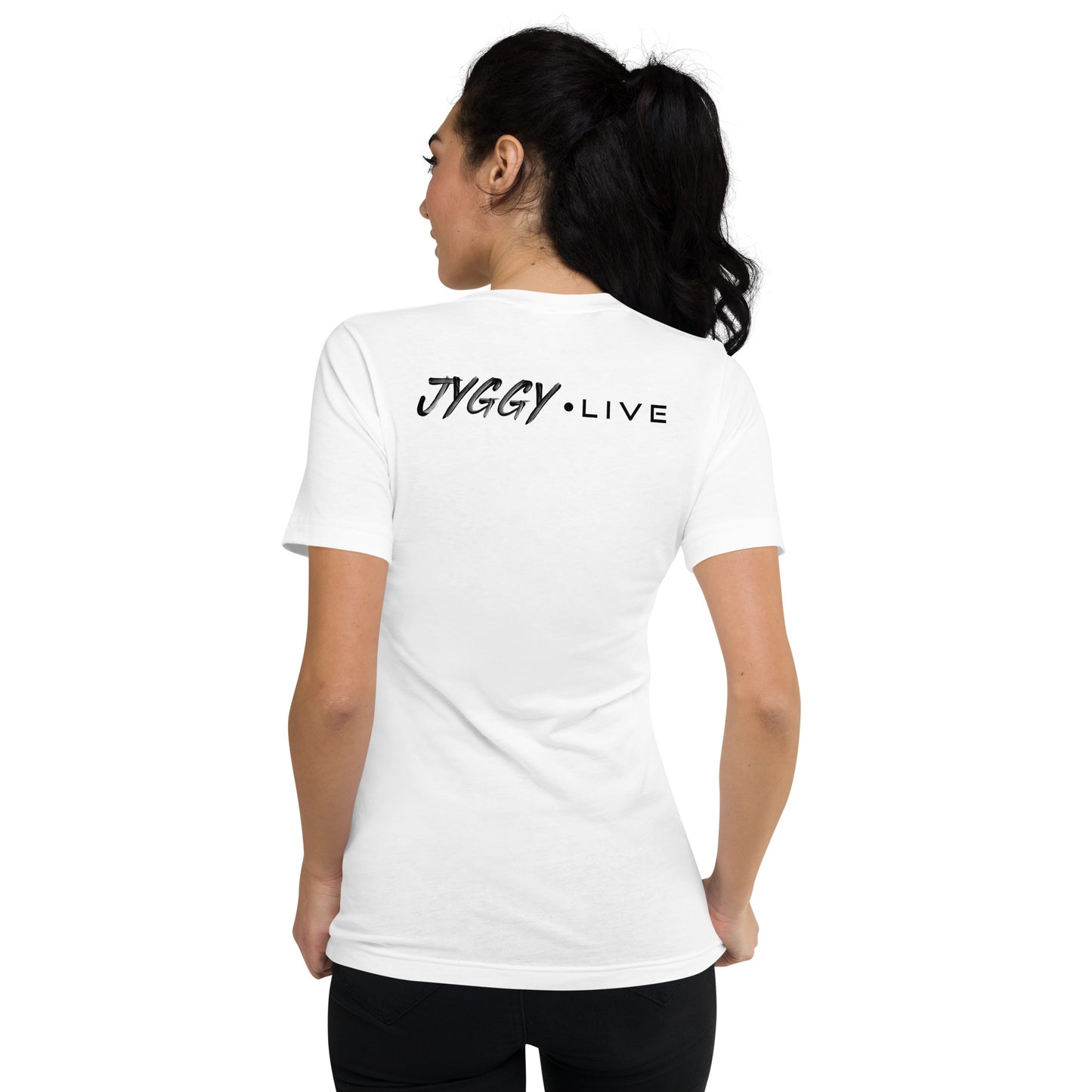 Jyggy - Unisex V-Neck T-Shirt - Jyggy