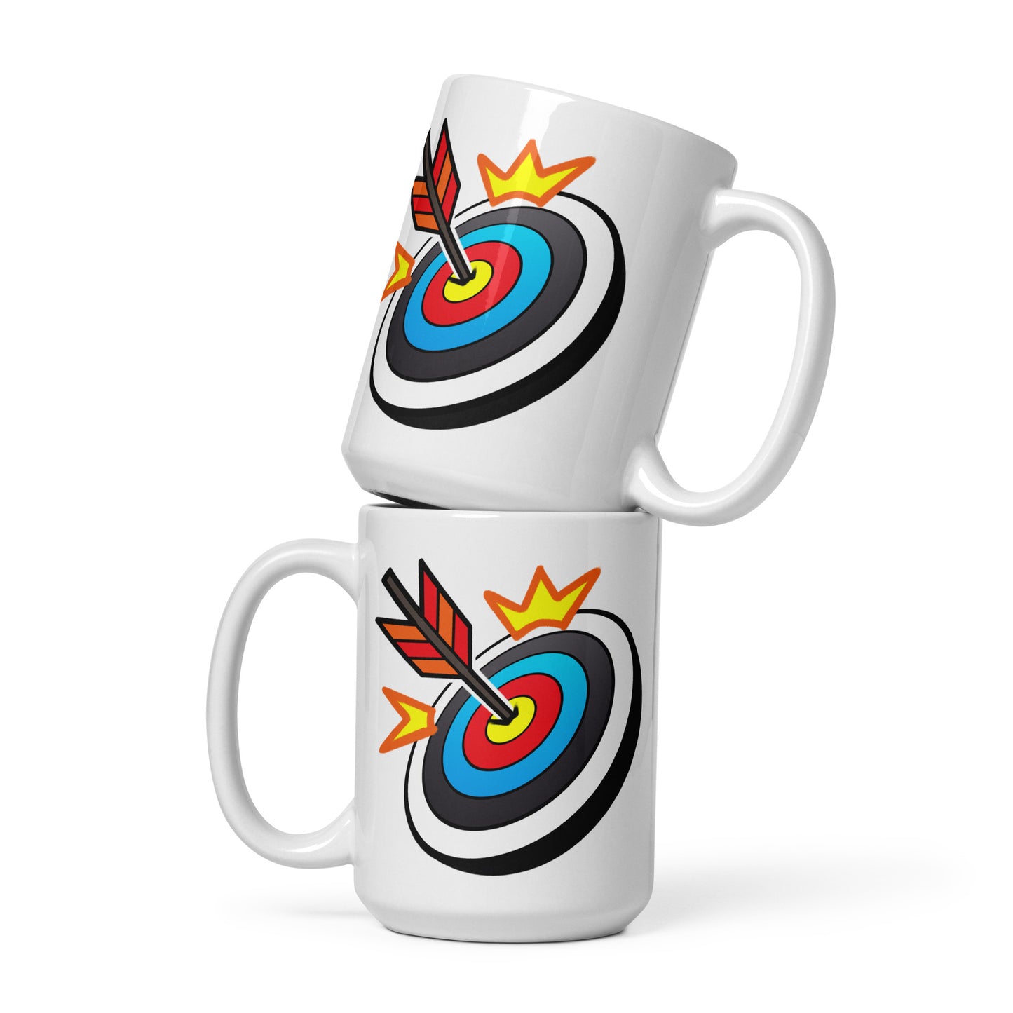 Trikslyr - White Glossy Mug - Aim