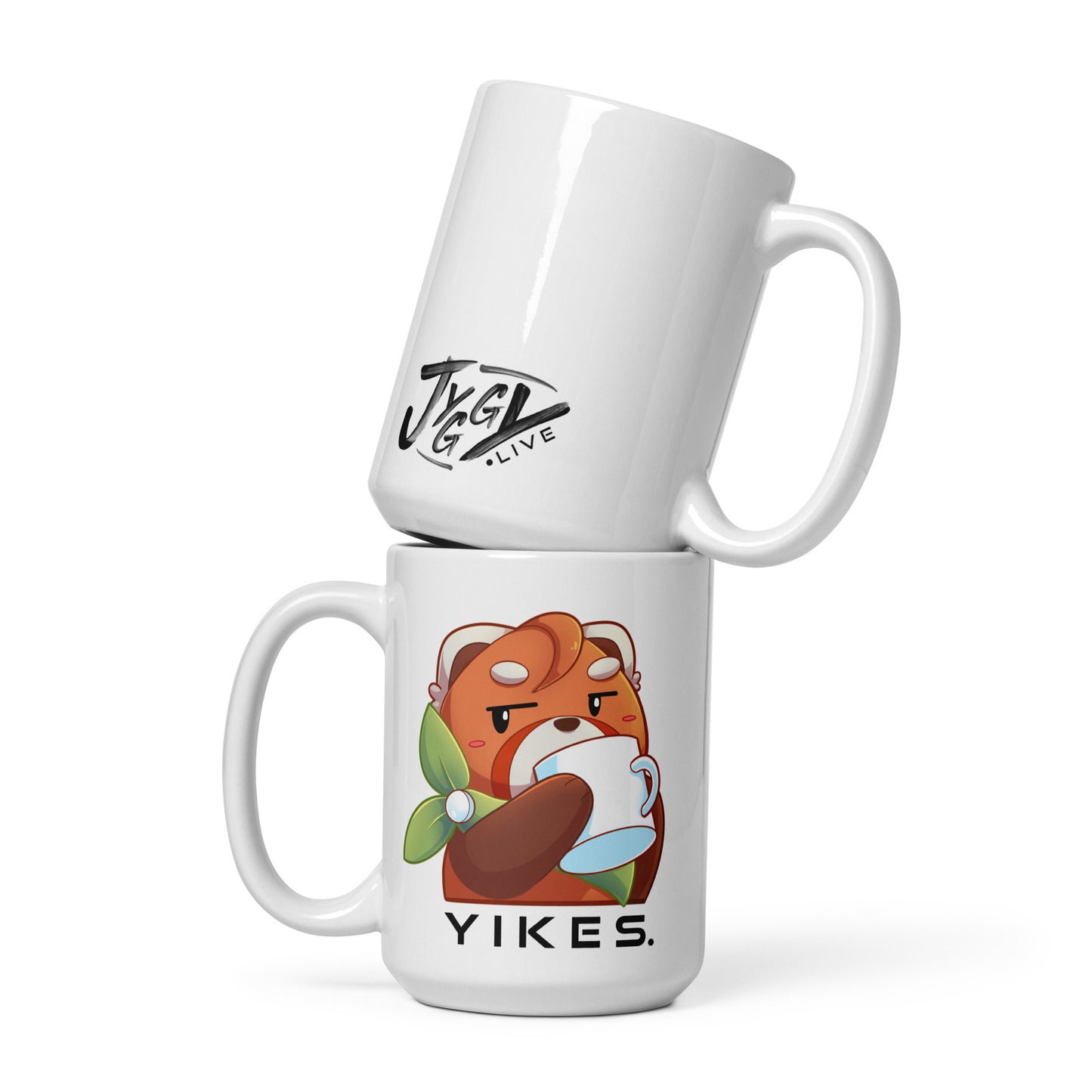 Jyggy - White Glossy Mug - Yikes