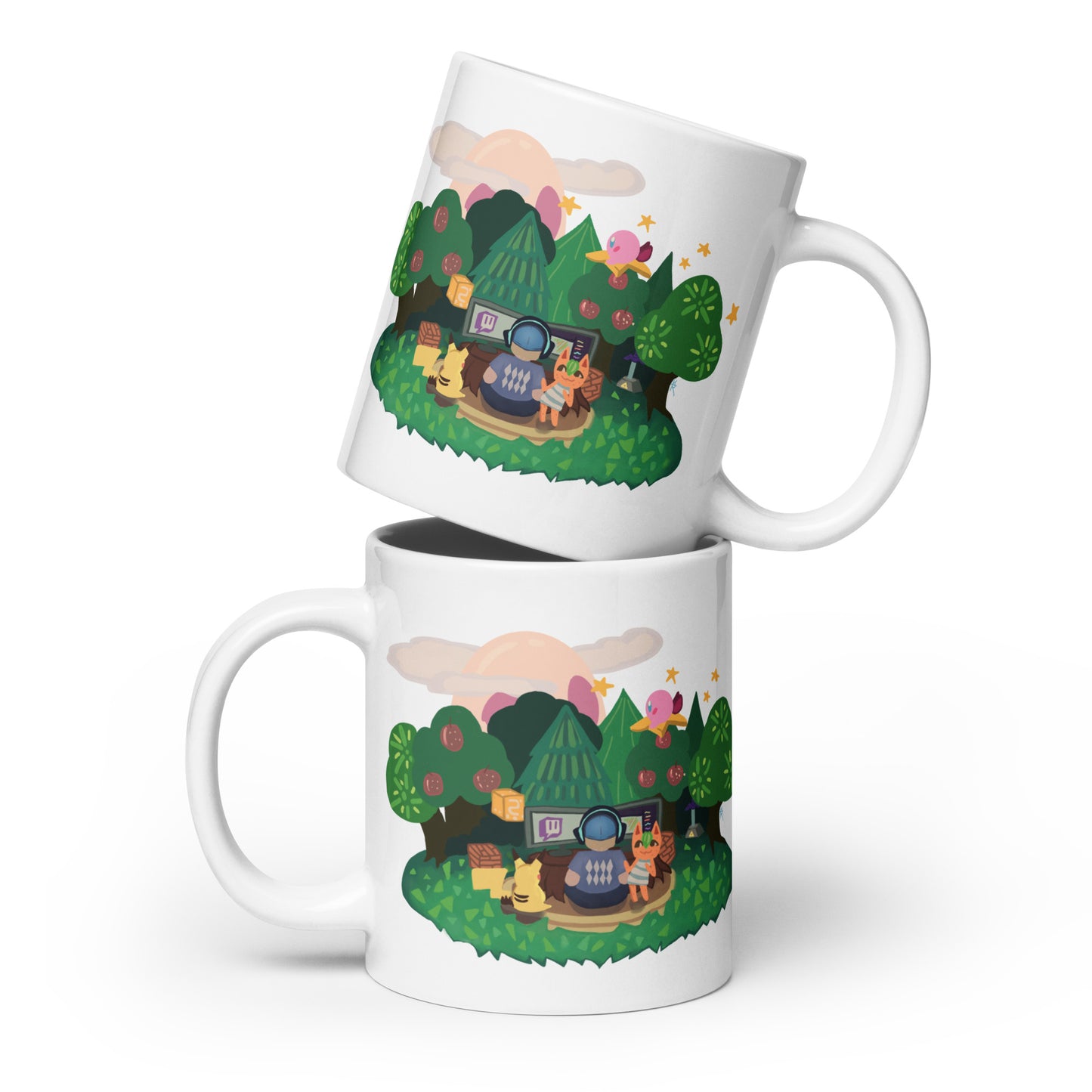 HylianDescent - White Mug - Stream Paradise - TantrumCollectibles.com