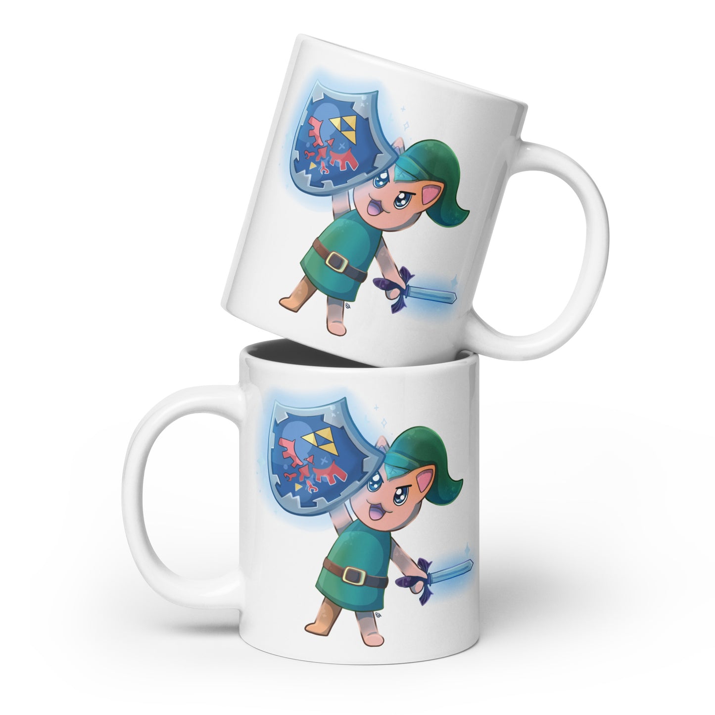 HylianDescent - White Mug - Tangy Hero - TantrumCollectibles.com