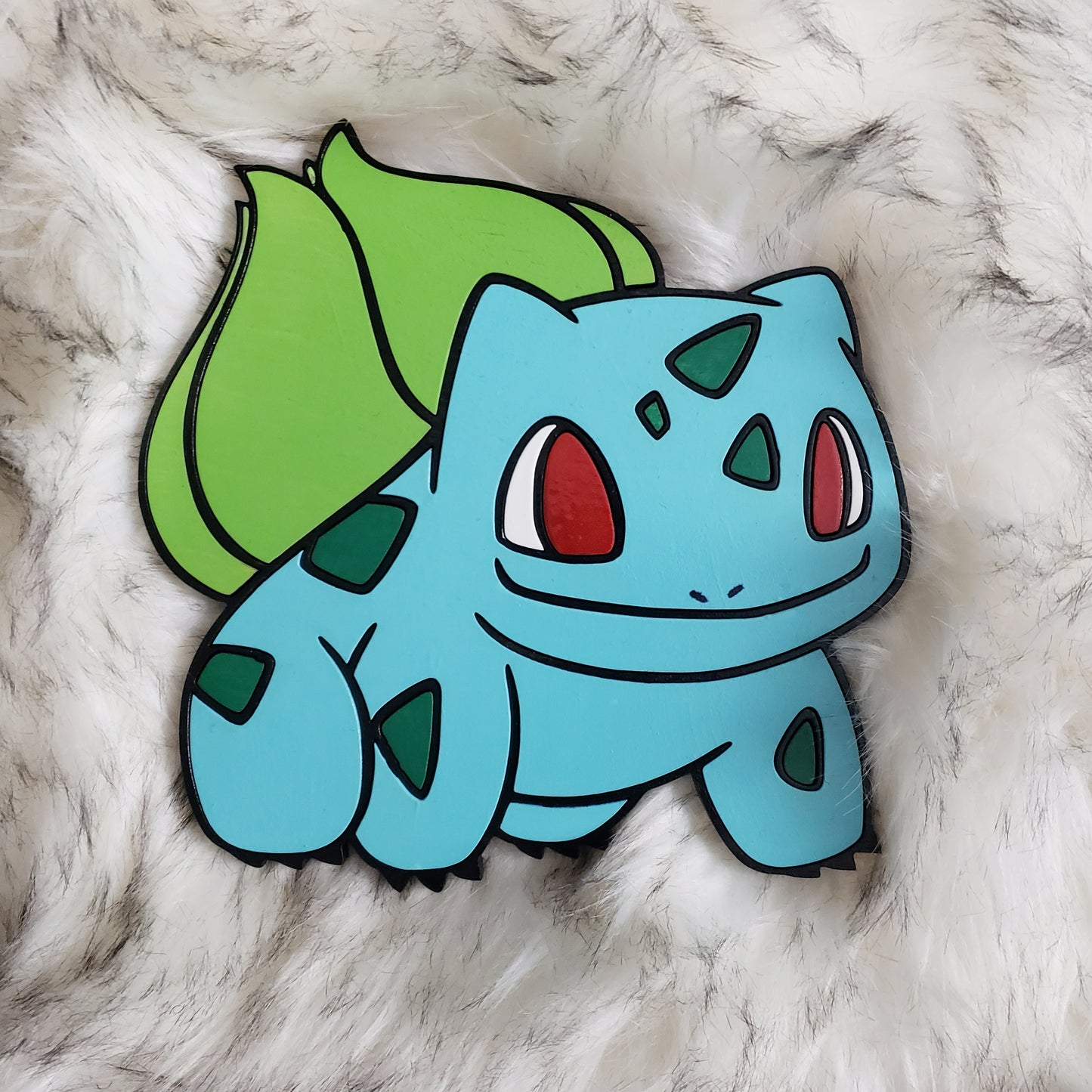 Pokémon- Wooden Wall Art- Bulbasaur - TantrumCollectibles.com