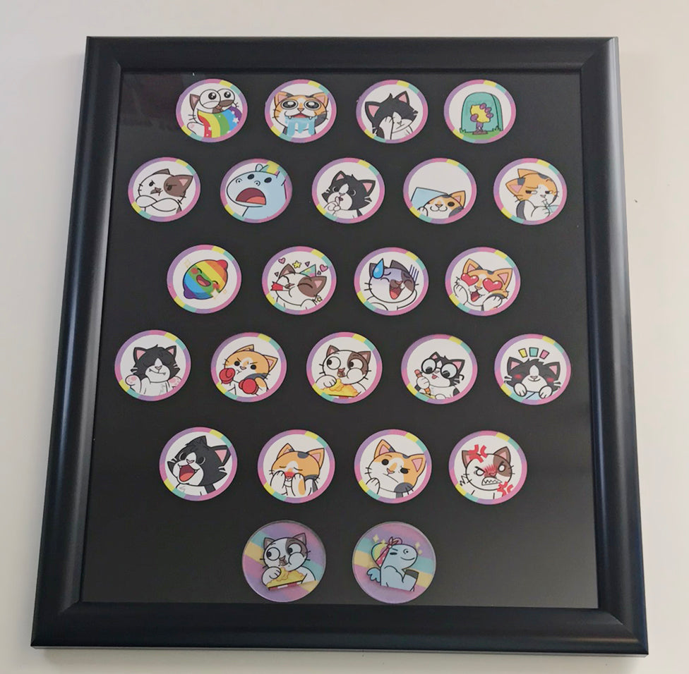 frankthepegasus - Wave 1 ALL 22 POGS and 2 SLAMMERS