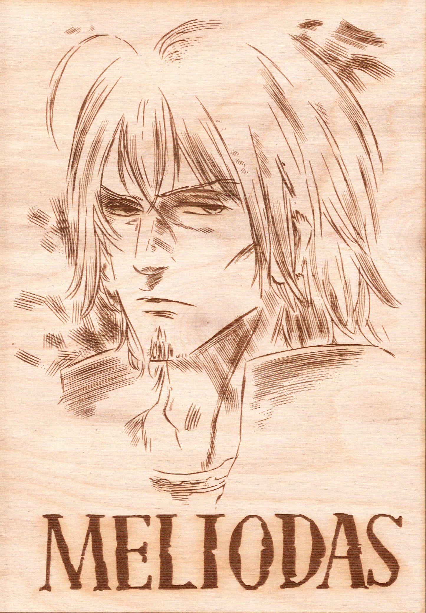 Seven Deadly Sins -Meliodas Wooden Wanted Poster - TantrumCollectibles.com