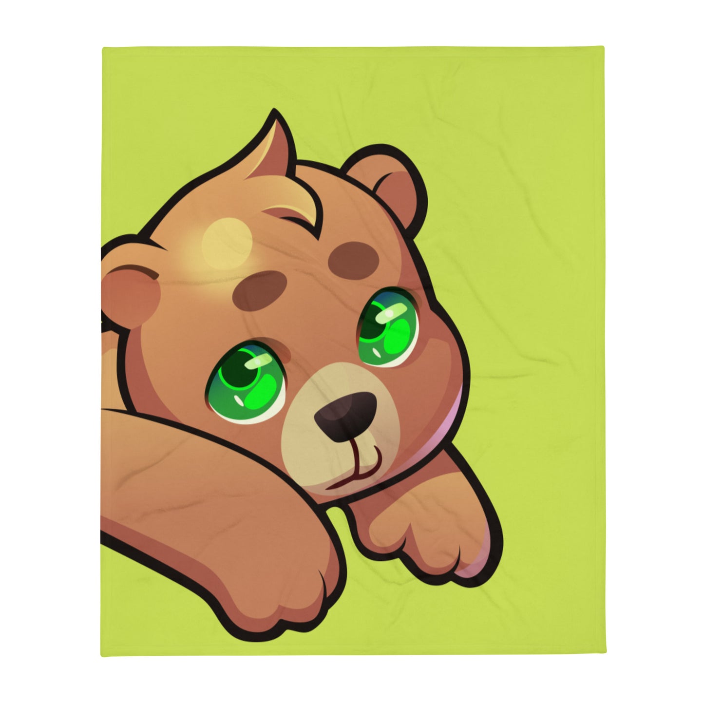 Burr - Throw Blanket - Bear