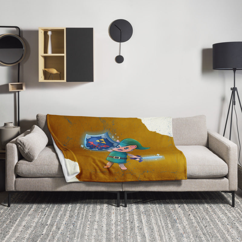 HylianDescent - Throw Blanket - Tangy Hero - TantrumCollectibles.com