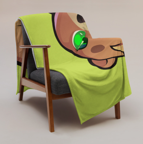 Burr - Throw Blanket - Bear