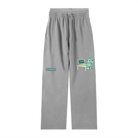 parkenharbor - Vintage Wash Waist Pants - Green Desk - TantrumCollectibles.com