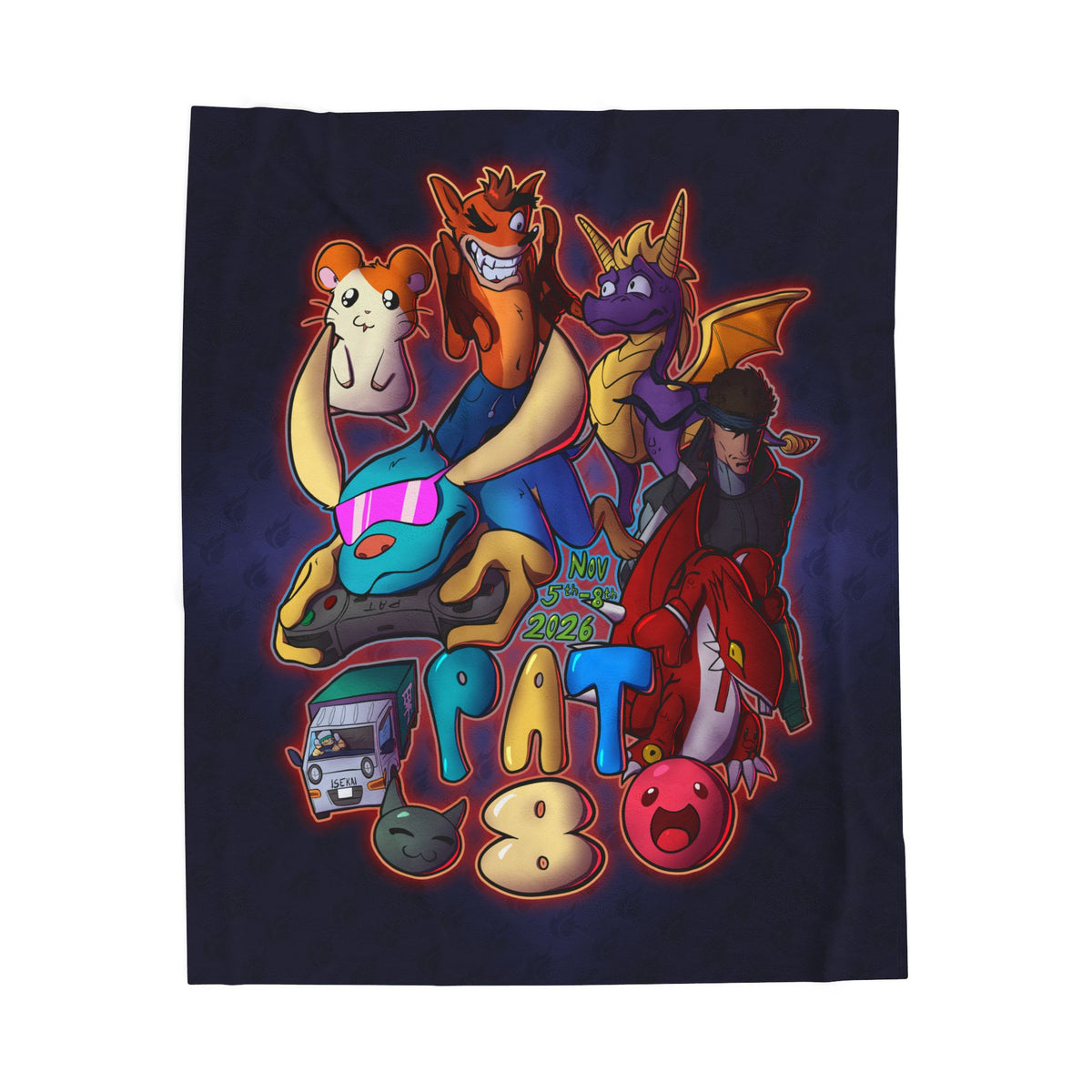 Prevent-A-Thon - Plush Blanket - PAT 8 - TantrumCollectibles.com