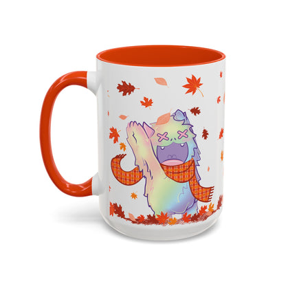 ThePastelYeti - Colorful Mugs - Autumn Yeti - TantrumCollectibles.com