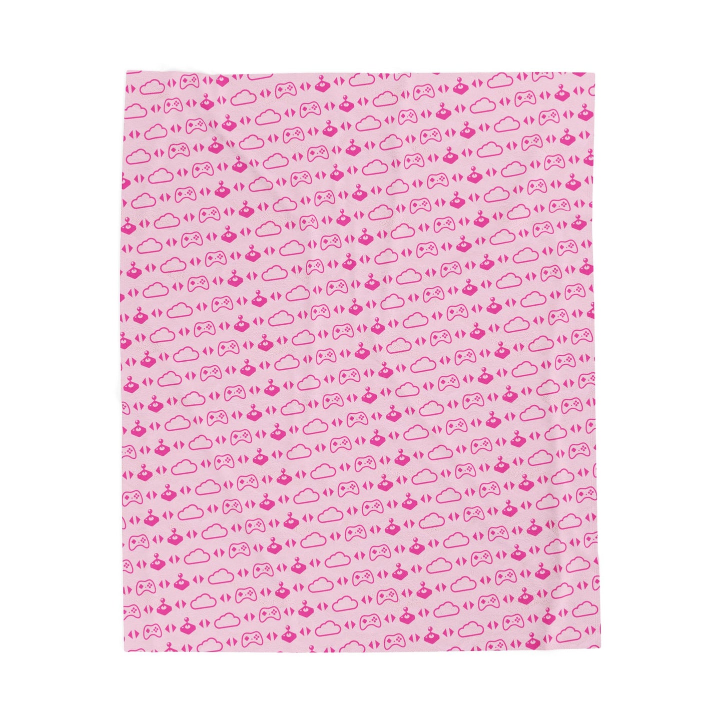 1000 Dreams Fund - Plush Blanket - Icon Pattern (Pink) - TantrumCollectibles.com