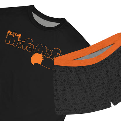 ProtonJon - Short Pajama Set - Mofu Mofu (Outline) - TantrumCollectibles.com