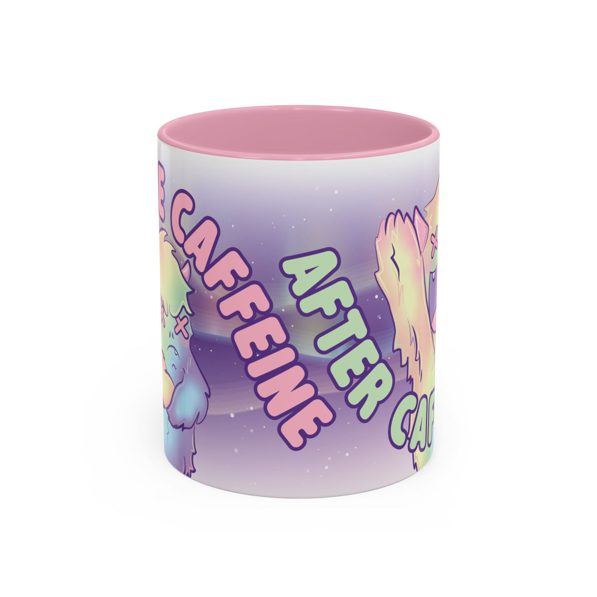 ThePastelYeti - Colorful Mugs - Caffeine