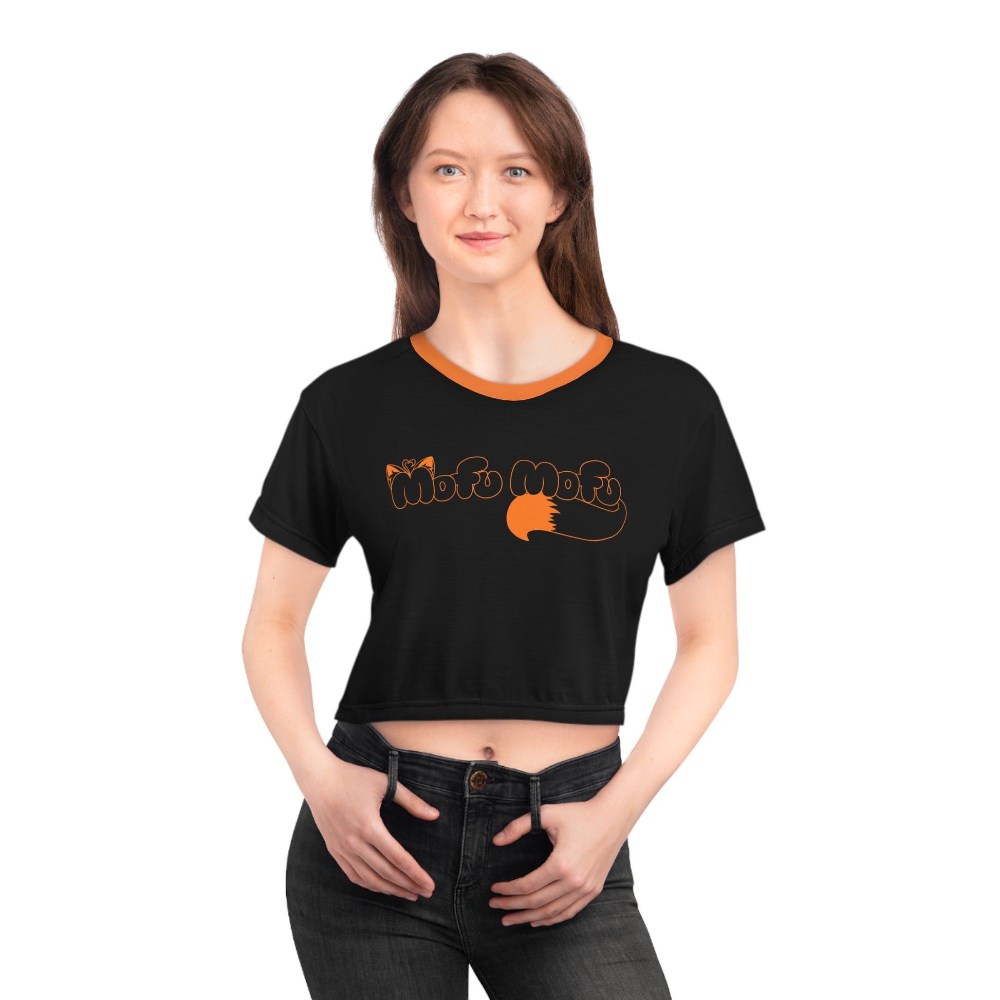 ProtonJon - Crop Tee - Mofu Mofu (Outline) - TantrumCollectibles.com