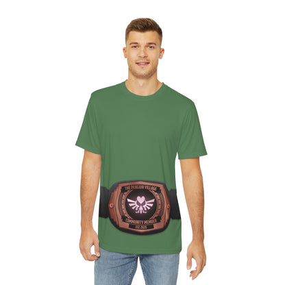 AlexNorimaki - All-Over Print Crew Neck Tee - Community Belt