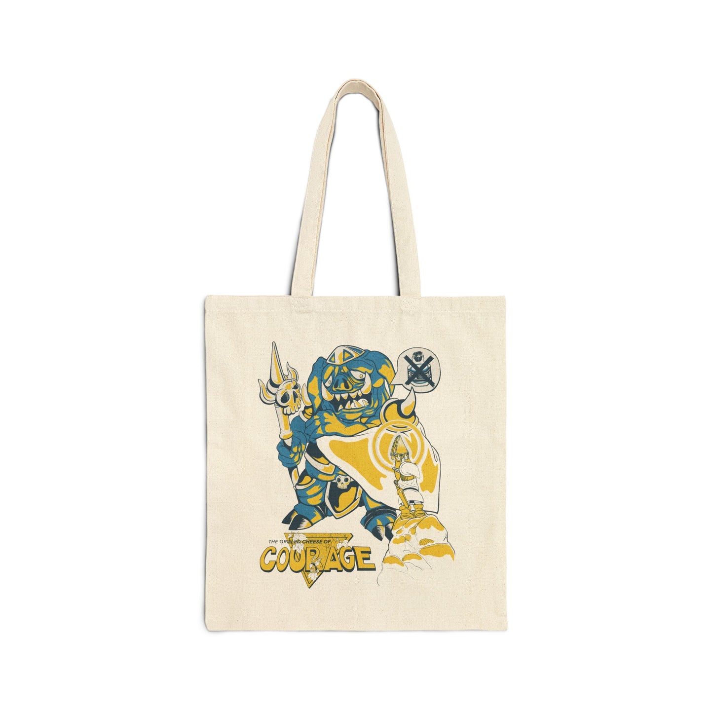 4thGEARy - Tote Bag - Grilled Cheese of Courage