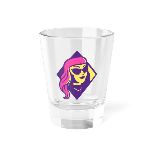 TheSpaceVixen - Shot Glass - Logo