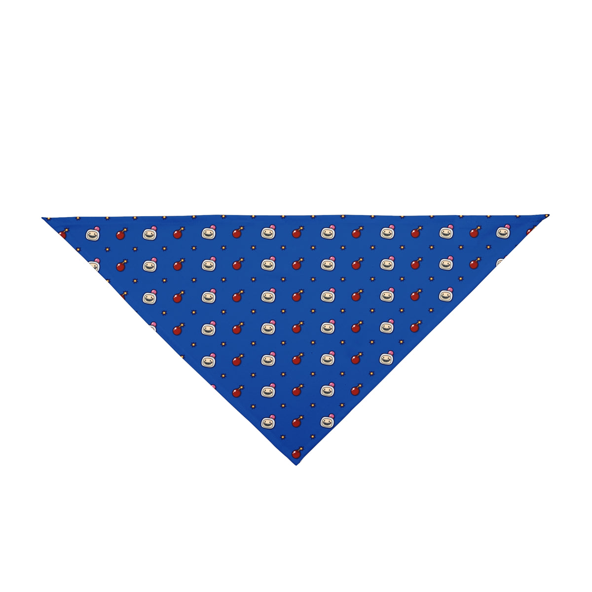 Vswed - Pet Bandana - Blue Teeth & Bomb - TantrumCollectibles.com