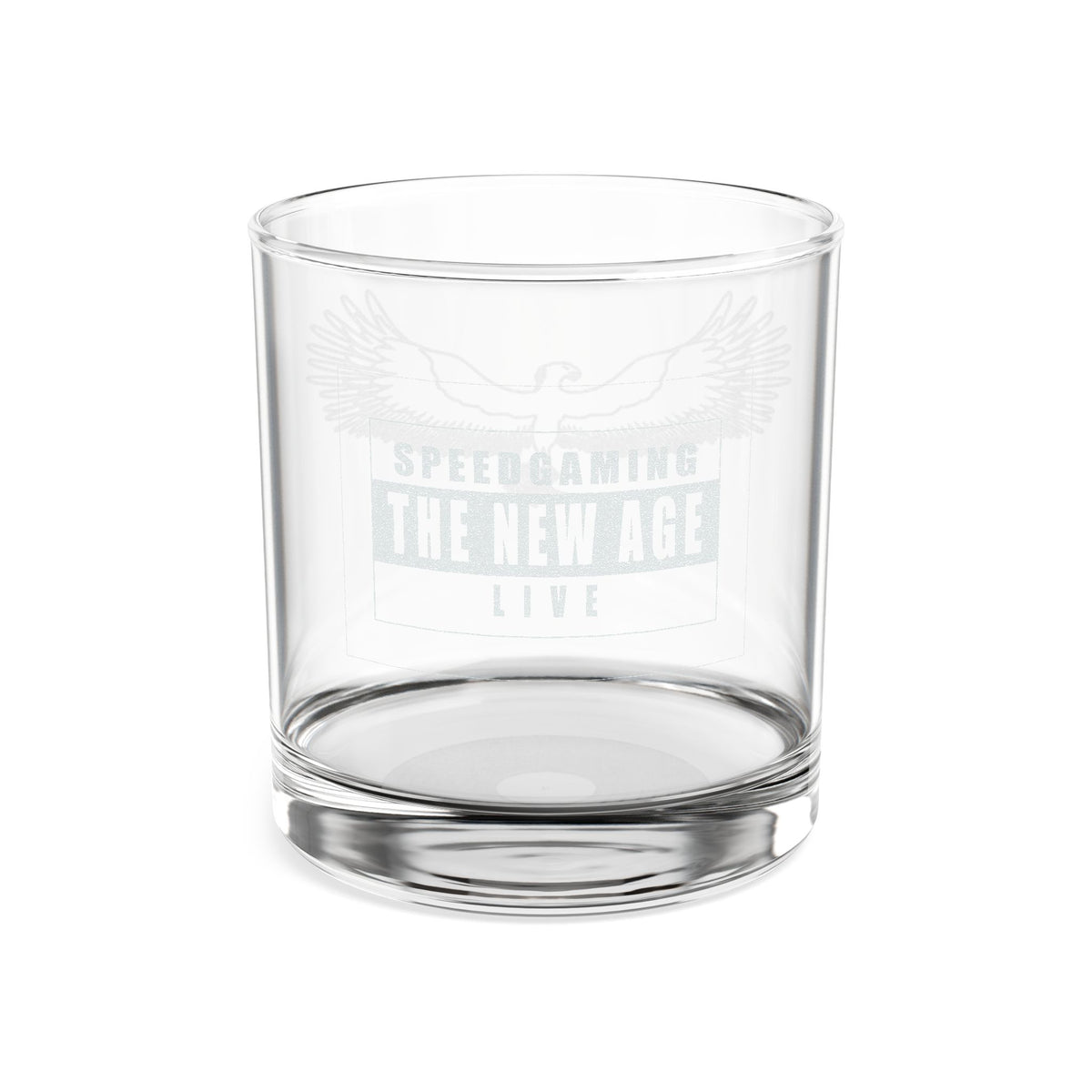Speedgaming - Engraved Rocks Glass - TantrumCollectibles.com