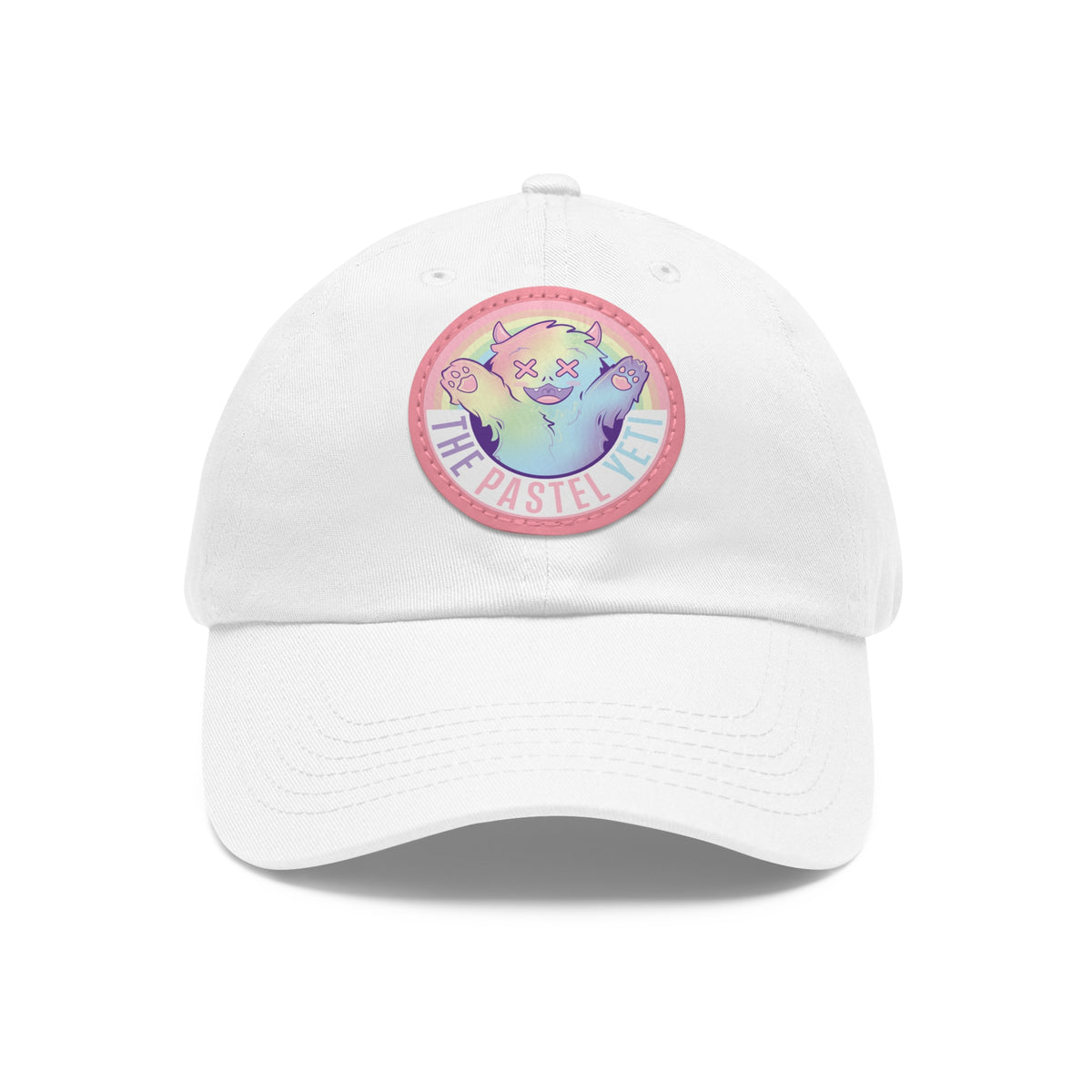 ThePastelYeti - Dad Hat with Leather Patch